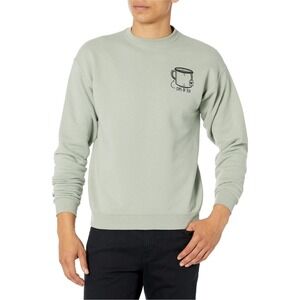 Ed Sheeran Cups of Tea Graphic Sweatshirt‎ Men's light green M